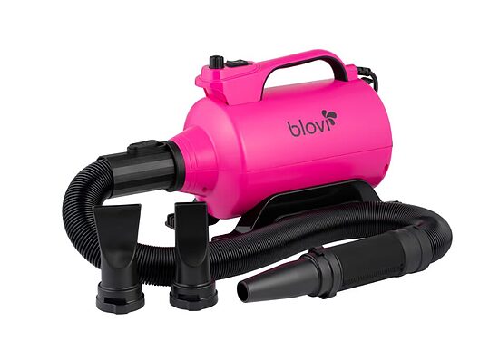 Blovi Lady Pink Dryer 2600W - žāvētājs ar vienmērīgu gaisa plūsmas kontroli un 2 temperatūras iestatījumiem