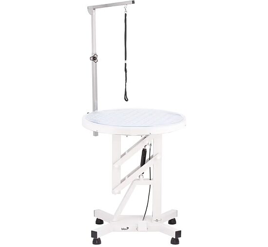 Blovi Luce Air Lift LED Grooming Table 60cm - Rotating Illuminated Top, with Pneumatic Height Adjustment