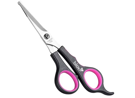 Blovi Safety Ball Tip Pet Scissors 6” (15,2 cm) - изогнутые ножницы с микронасечкой для начинающих с закругленными концами