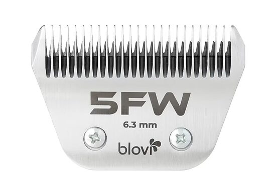 Blovi Prime Line Blade #5FW (6,3 mm) - Profesionāls plats noņemams japāņu tērauda suņu griezējnazis