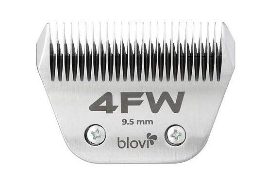 Blovi Prime Line Blade no. 4FW (9.5mm) - Profesionāls plats noņemams japāņu tērauda suņu griezējnazis