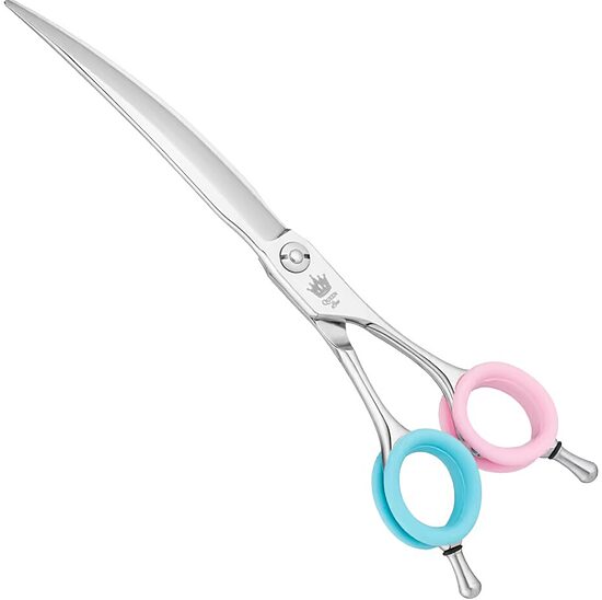 Blovi Queen Line Curved Scissors 7.5" (19 cm) – Изогнутые ножницы для грумеров