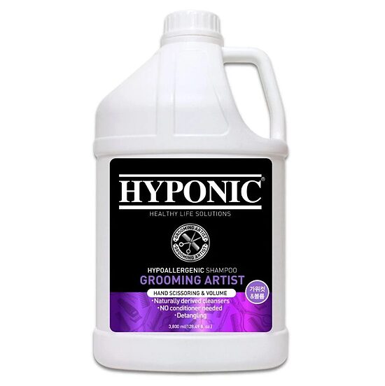 HYPONIC Hypoallergenic Hand Scissoring & Volume Shampoo, 3800ml - шампунь для объёма и под стрижку ножницами