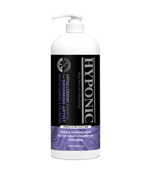 HYPONIC Hypoallergenic Hand Scissoring & Volume Shampoo, 1500ml - шампунь для объёма и под стрижку ножницами