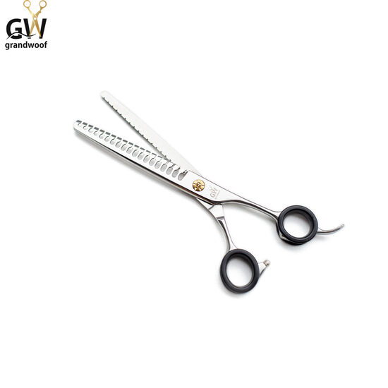 GRANDWOOF Professional Pet Chunker Scissors 7.0'' - 19T - profesionālās šķēres grumeriem šankeri