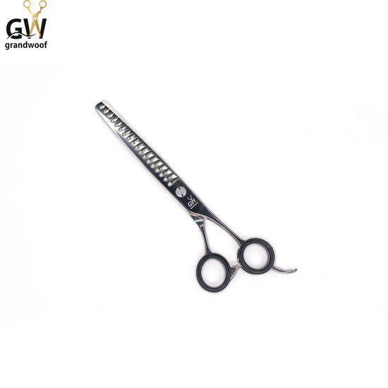 GRANDWOOF Professional Pet Straight Chunker Scissors 7'' - 18T - taisnās grūmeru šķēres