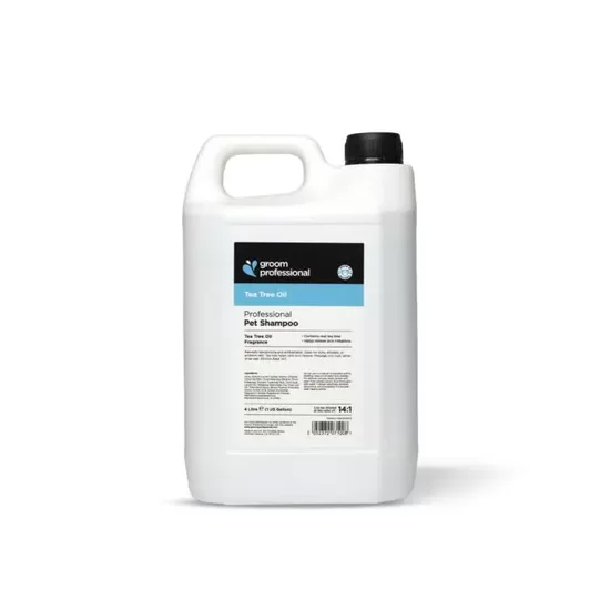 Groom Professional Tea Tree Oil Shampoo, 4000ml - šampūns kairinātai un niezošai ādai