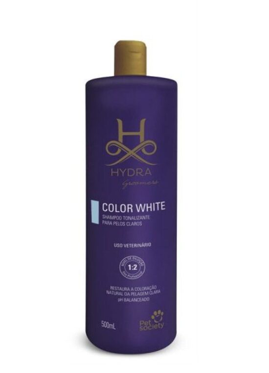 Hydra Groomers Shampoo Color White, 500 ml