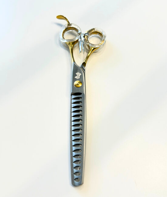 Birma PETS Chunker Grooming Scissors 7' (17.5cm) 18T - professional pet grooming scissors