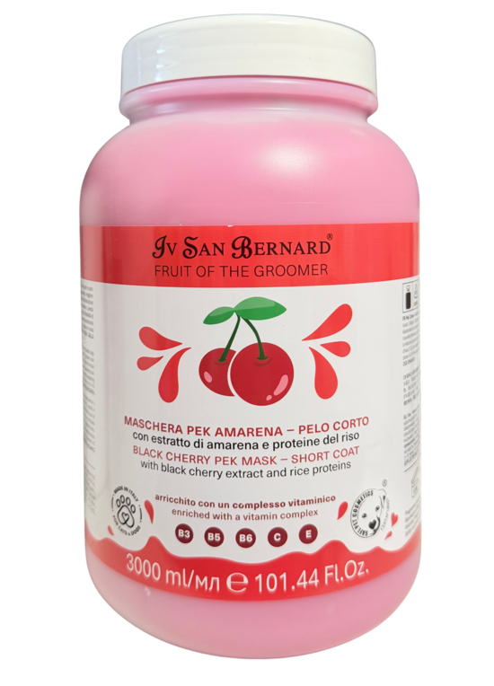 Iv San Bernard NEW Black Cherry (Amarena) Mask, 3000 ml - atjaunojoša, atsvaidzinoša maska