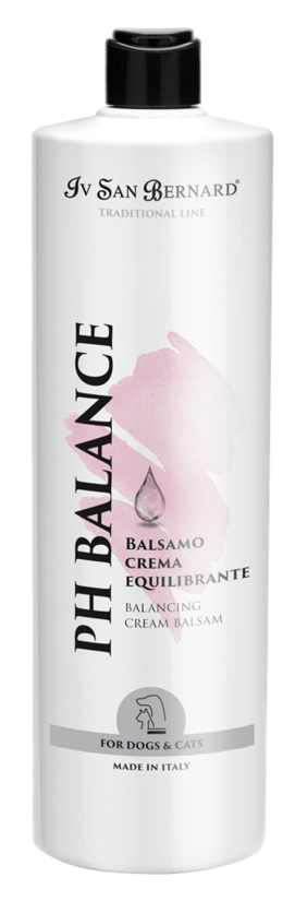 Iv San Bernard New PH Balance - Balancing Cream Balsam, 1000 ml - Balzama krēms visiem suņiem un kaķiem ar devitalizētiem mēteļiem un jutīgu ādu