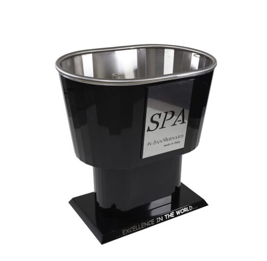 Iv San Bernard SPA Bath Black - ванна из нержавеющей стали для СПА-процедур, чёрная