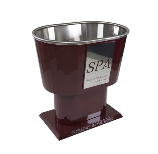 Iv San Bernard SPA Bath Burgundy - ванна из нержавеющей стали для СПА-процедур, бургунди