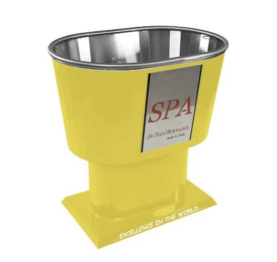 Iv San Bernard SPA Bath Yellow Racing - ванна из нержавеющей стали для СПА-процедур, жёлтая