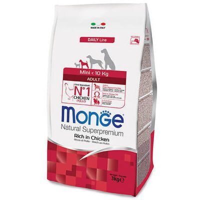 MONGE MINI Adult - Rich in Chicken, 800 g
