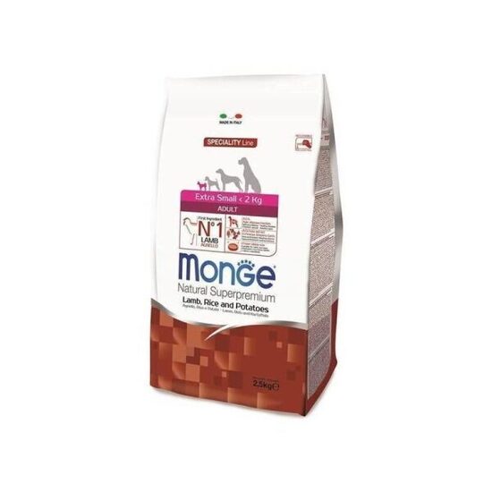 MONGE EXTRA SMALL Adult Lamb, Rice and Potatoes 2,5 kg 