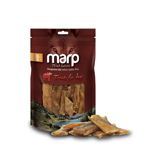 Marp Treats Buffalo Paddywack, 200g - Сушеное шейное сухожилие для взрослых собак и щенков после прорезывания зубов