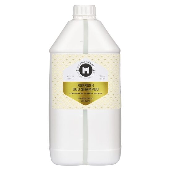 Melanie Newman Refresh Dog Shampoo, 5000ml - увлажняющий шампунь для собак с двойной и короткой шерстью