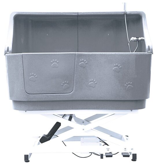 Phoenix Universal ELECTRIC Plastic Grooming bathtub 148x60 cm with back panel - ONLY ON ORDER!