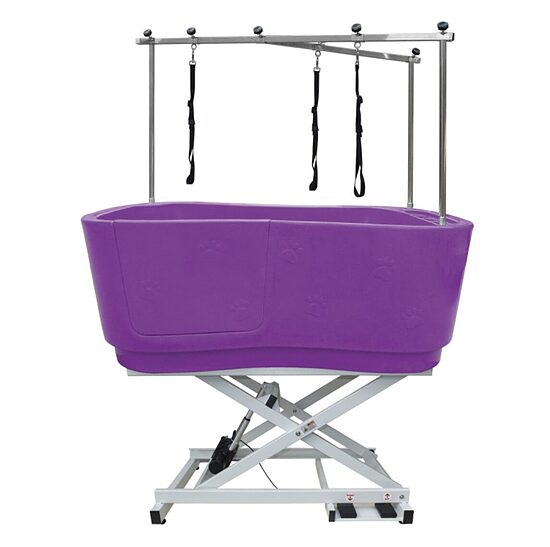 Phoenix Universal ELECTRIC Grooming Bathtub with Arm, Violet 148x80 cm - ON ORDER!