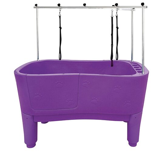 Phoenix Universal Fix Plastic VIOLET Bathtub with Arm, 148x80 cm + 4 adjustable feet - ON ORDER!