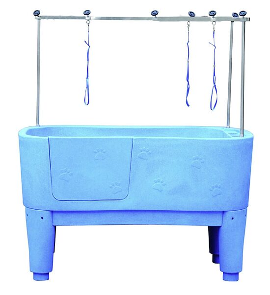 Phoenix Universal Fix Plastic BLUE Bathtub with Arm, 148x80 cm + 4 adjustable feet - ON ORDER!