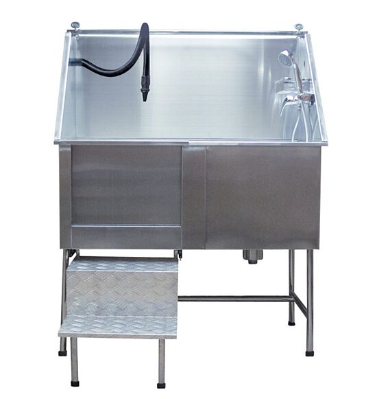 Phoenix Universal Fix Stainless Steel Bathtub With A Left Door, 129 x 68 cm - On ORDER!