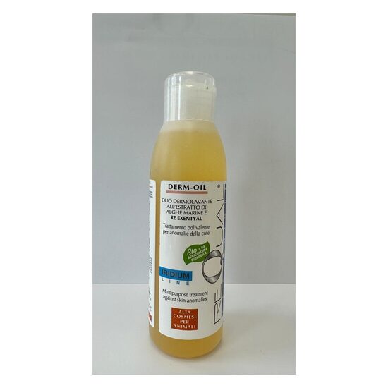 REQUAL Oil Derm-Oil, 125 ml - for dry and dehydrated skin, oily or seborrheic skin, smelly dogs, dogs eith eczema, dandruff, redness, itching