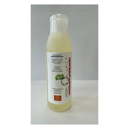 REQUAL Exigent Shampoo, 125 ml - shampoo for protection, rebalancing, elimination of bad odors