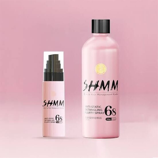 SHMM Anti-static Detangling Fluffy Spray, 500ml - антистатический спрей для объёмных волос