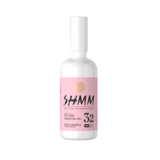 SHMM Pet Hair Essential Oil (citrus & violet), 100ml - dabīga ēteriskā eļļa ar citrona un vijolītes augu ekstraktiem