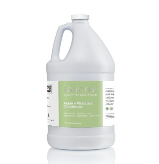 iGroom Argan + Vitamin E Moisturizing Pet Conditioner, 3.78L 