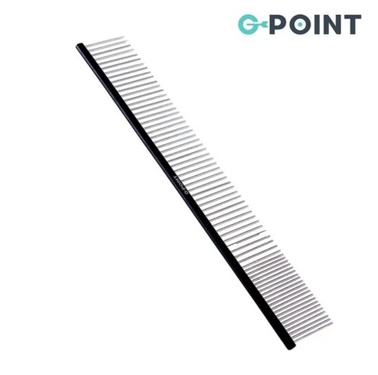 G-POINT гребень Nr. 1 - черный - 22 cm с зубьями 3,2 cm
