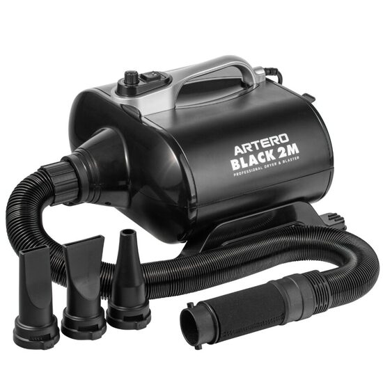 Artero Dryer Black 2M 3000W - мощный компрессор с регулируемым воздушным потоком и двойным мотором
