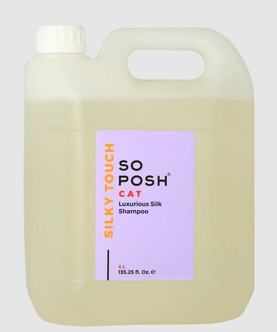 So Posh Silky Touch Cat Shampoo, 4000ml - шампунь для кошек для шелковой шерсти