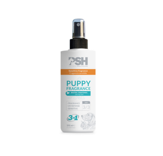 PSH Daily Beauty line Puppy Sensitive Fragrance, 100ml - нежный, гипоаллергенный ароматизатор, специально разработанный для щенков и других животных с чувствительной кожей