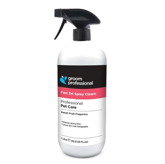 Groom Professional Fast Dri Classic Spray, 1000 ml - spray for faster drying