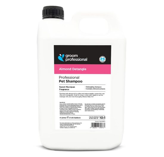 Groom Professional Almond De-Tangling Shampoo, 4000 ml 
