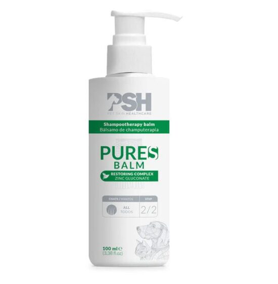 PSH PRO HEALTH Pure S Balm, 100ml - Specializēts dermatoloģisks kondicionieris suņiem un kaķiem 