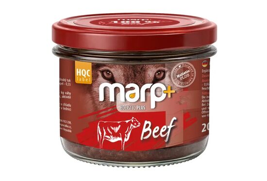Marp Holistic Plus - 100% Beef in a Jar for Dogs, 200g