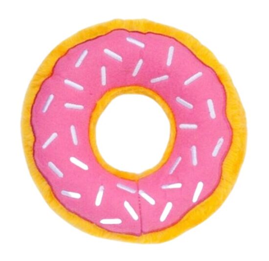Zippy Paws Junior Donutz - Strawberry