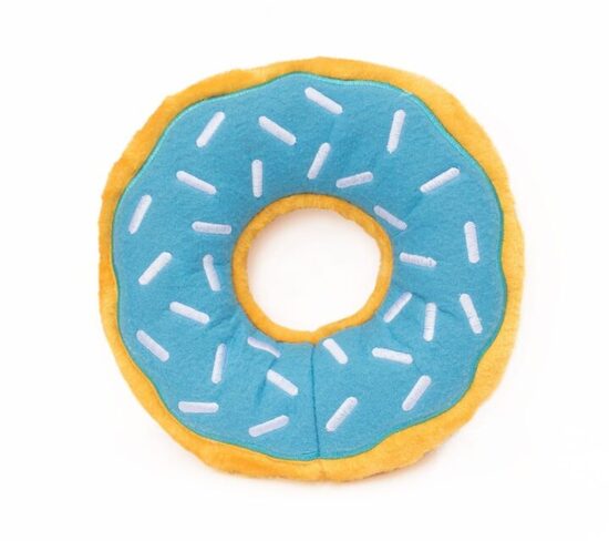 Zippy Paws Jumbo Donutz - Blueberry