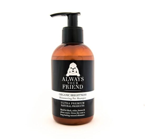 Always Your Friends Organic Brightness Shampoo, 250ml - Apreibinošs spīdums un vitalitāte jau pēc pirmās mazgāšanas