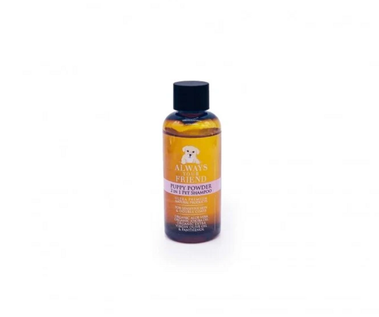 Always Your Friends Puppy Powder Shampoo 2in1, 50ml - Svaigs un maigs šampūns kā kucēna pieskāriens