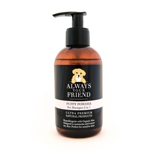 Always Your Friends Puppy Powder Shampoo 2in1, 250ml - Svaigs un maigs šampūns kā kucēna pieskāriens