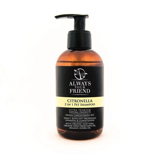 Always Your Friends Citronella 2 in 1 Shampoo, 250ml - šampūns-repelents un aizsargājošs insekticīds