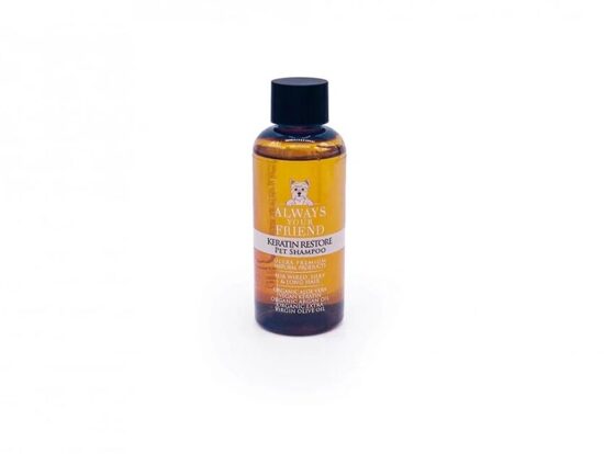 Always Your Friends Keratin Restorative Shampoo, 50ml - šampūns, kas atjauno apmatojuma dabisko stāvokli