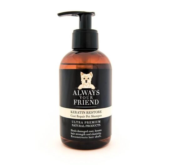 Always Your Friends Keratin Restorative Shampoo, 250ml - šampūns, kas atjauno apmatojuma dabisko stāvokli