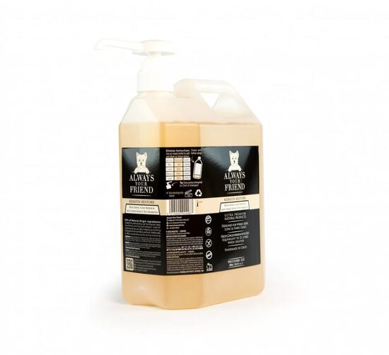 Always Your Friends Keratin Restorative Shampoo, 4000ml - šampūns, kas atjauno apmatojuma dabisko stāvokli