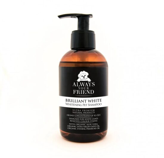 Always Your Friends Brilliant White / Whitening shampoo, 250ml - dabīgs, spilgts balinošs šampūns ar ilgstošu iedarbību
